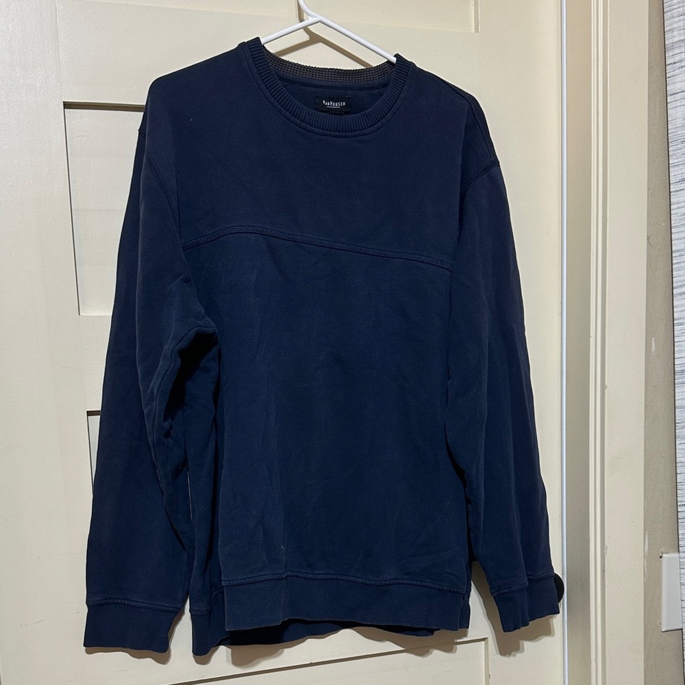 Van Heusen Dark Blue Crewneck Sweater